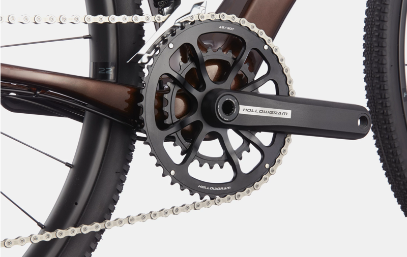 2021 Cannondale Topstone Carbon 2 Gravel Bike in Brown-4